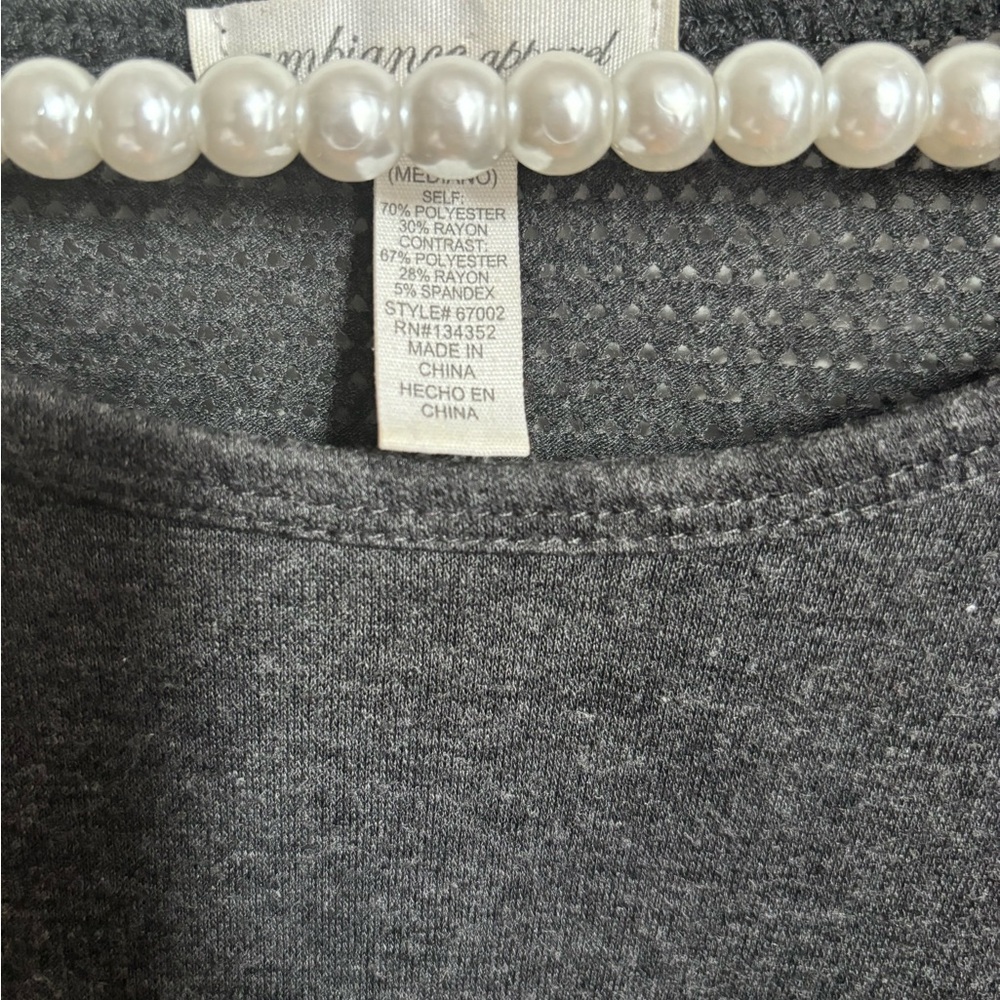 Gray Top - Picture 3 of 3